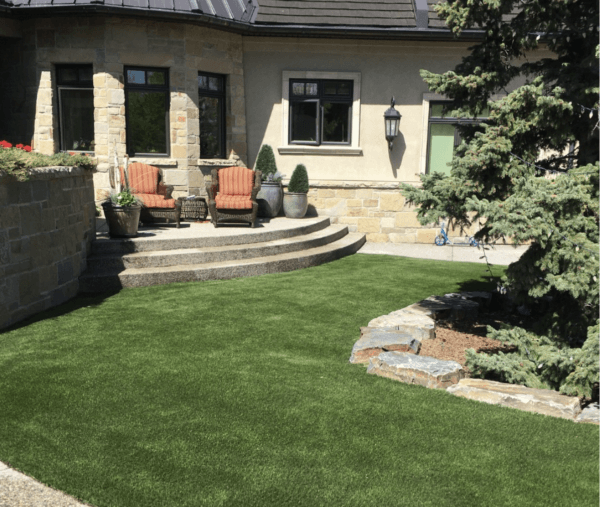 30 Fotos con ideas de decoración con Césped Artificial el Jardín entradas